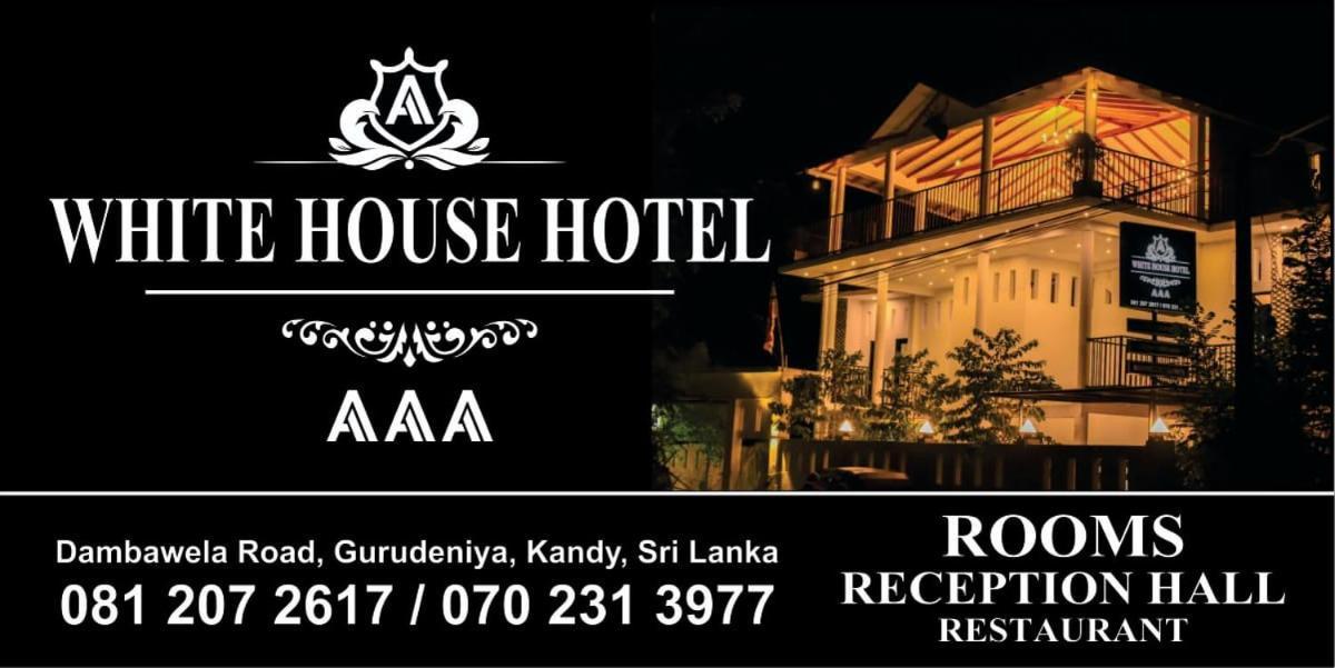 White House Hotel Kandy Gurudeniya Exterior photo